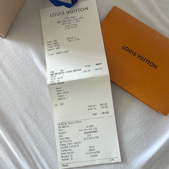 Louis Vuitton - Racer Moccasin: Color; Marine - size 11 - Picture 15 of 16